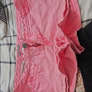 Express pink shorts